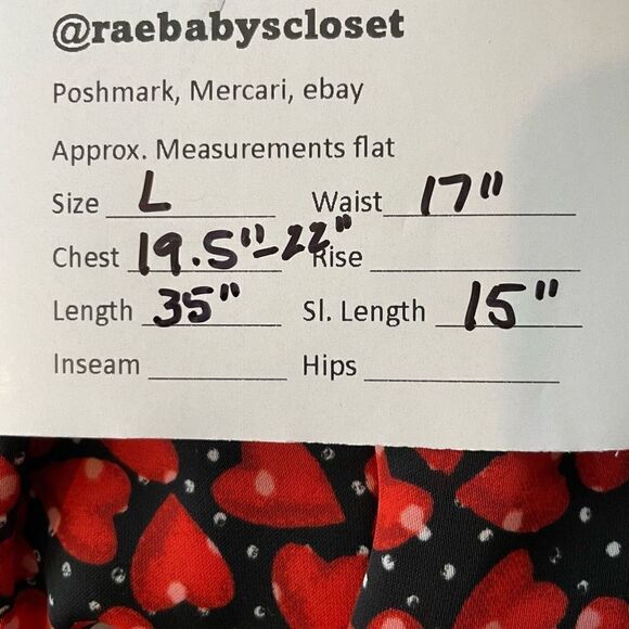 Disney Colleen Atwood Alice Red Heart Looking Glass Dress Size L - Picture 11 of 11